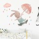 Sipo Wall Sticker Bunny On Skateboard