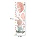 Sipo Wall Sticker Bunny On Skateboard