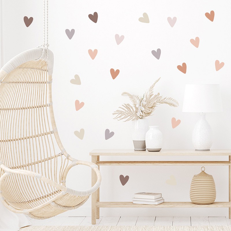 Sipo wall stickers Boho Hearts