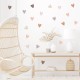 Sipo wall stickers Boho Hearts