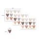 Sipo wall stickers Boho Hearts