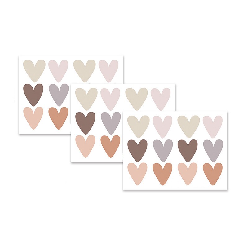 Sipo wall stickers Boho Hearts