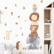 Sipo wall stickers Animal Pyramid