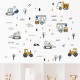 Sipo wall stickers Tractors, Excavators