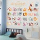 Sipo wall stickers Animal Alphabet