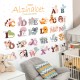 Sipo wall stickers Animal Alphabet