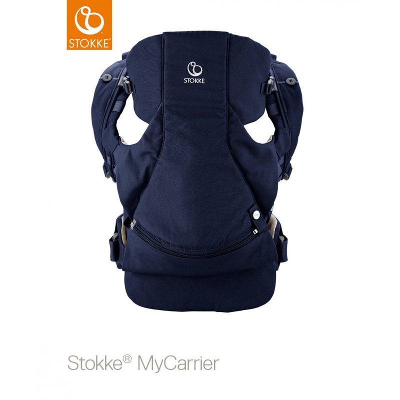 Stokke Mycarrier Front and Back Μάρσιπος Deep Blue