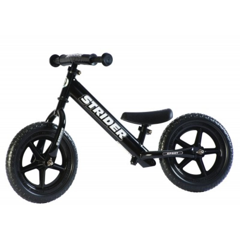 Strider Παιδικό Ποδήλατο Ισορροπίας Black ST-S4BK