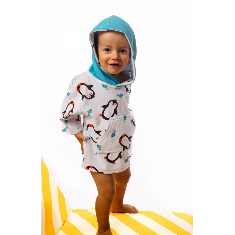 Swim Coverup UPF50  Penguin 12-24 μηνών